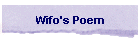 Wifo's Poem